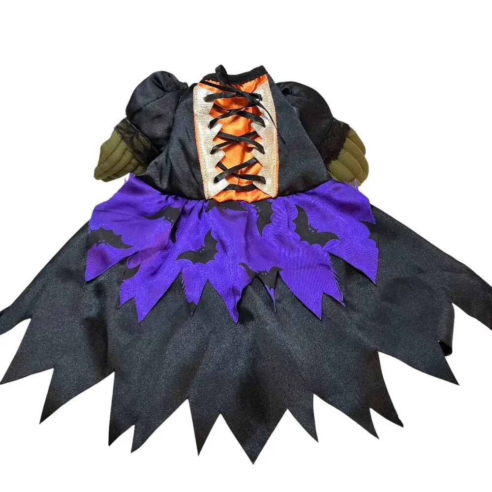 Rubie's Bewitched Witch Black Purple Cute Dress Up Halloween Pet Dog Costume SzS